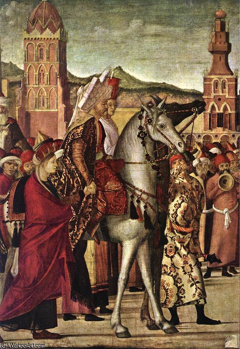The Triumph Of St George (detail - ) — Vittore Carpaccio