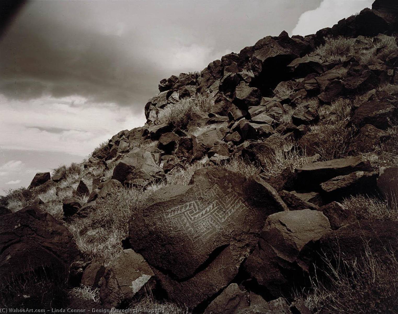 Design Petroglyph, Wapatki — Linda Connor
