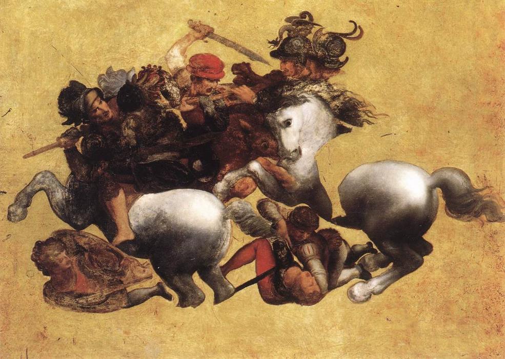 Battle Of Anghiari — Leonardo Da Vinci