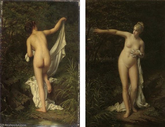 Une Nue Avant Le Bain — Jan Frederik Pieter Portielje
