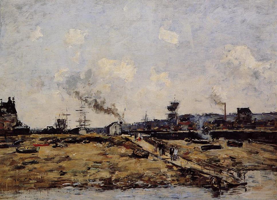 Trouville, The Ferry To Deauville — Eugène Ludović Boudin