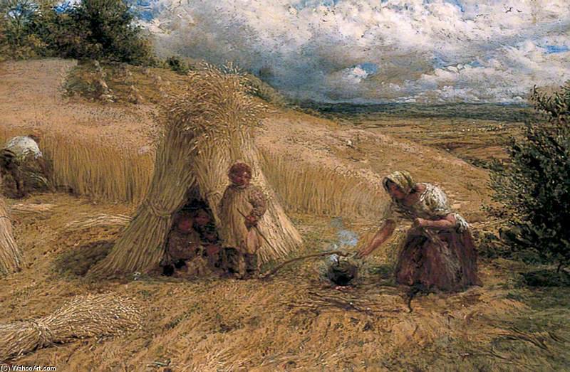 The Cornfield Shelter — John Linnell