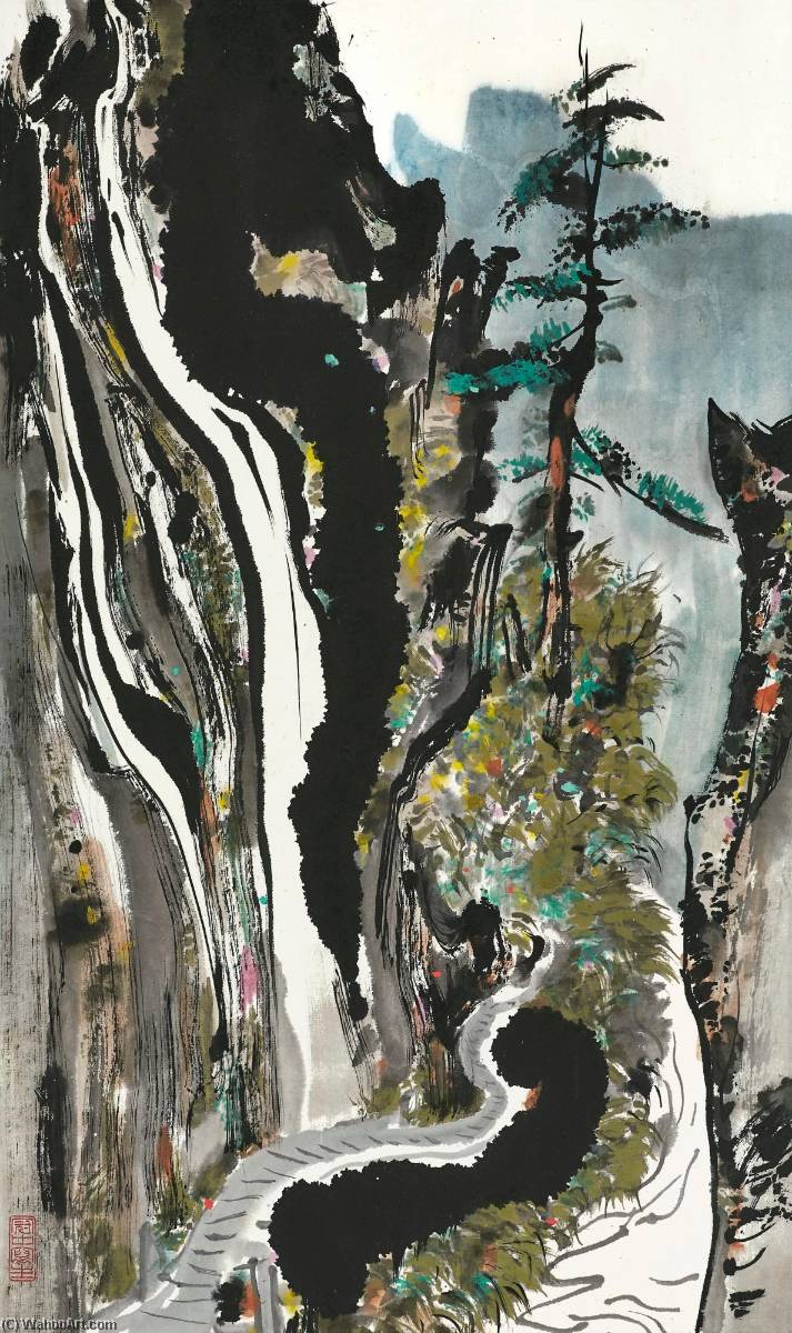 Scenery Of Muli County — Wu Guanzhong
