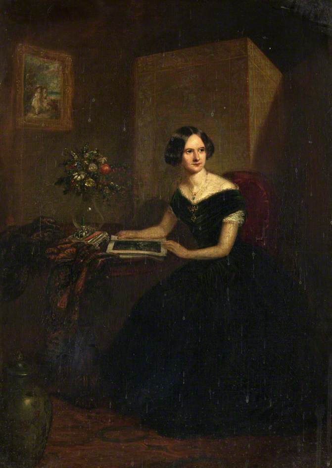 Portrait Of An Unknown Lady — Henry Spurrier Parkman