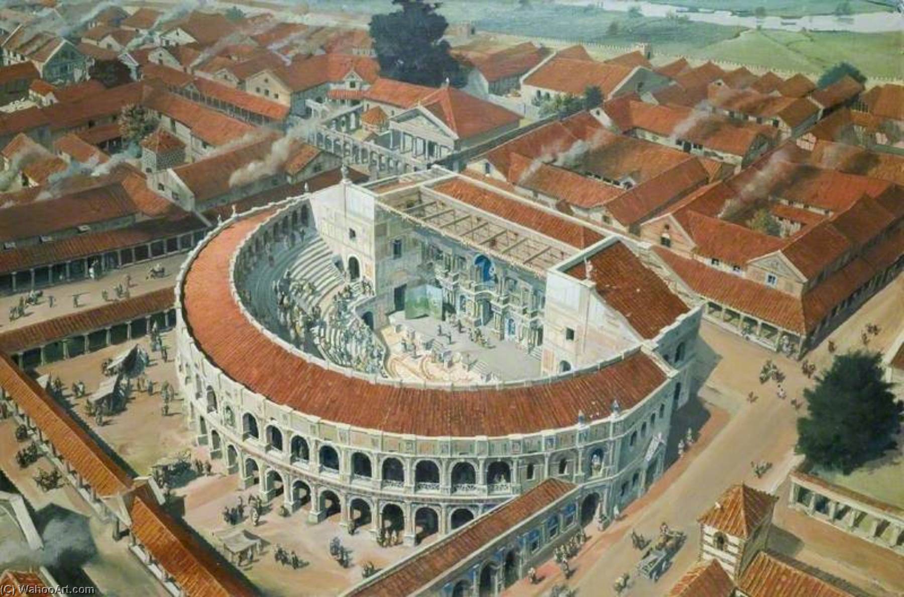 Roman Theatre, Colchester — Peter Froste