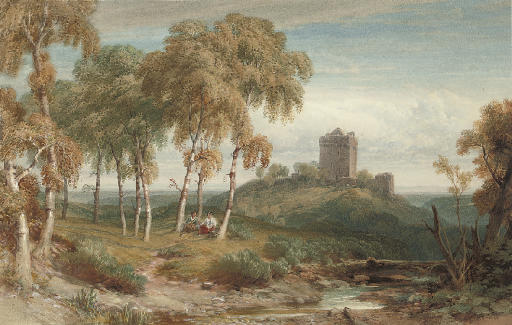 The Birks Of Invermay — William Leighton Leitch