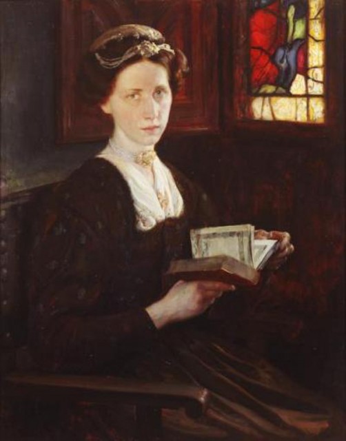 Mujer Leyendo — Fernando Álvarez De Sotomayor