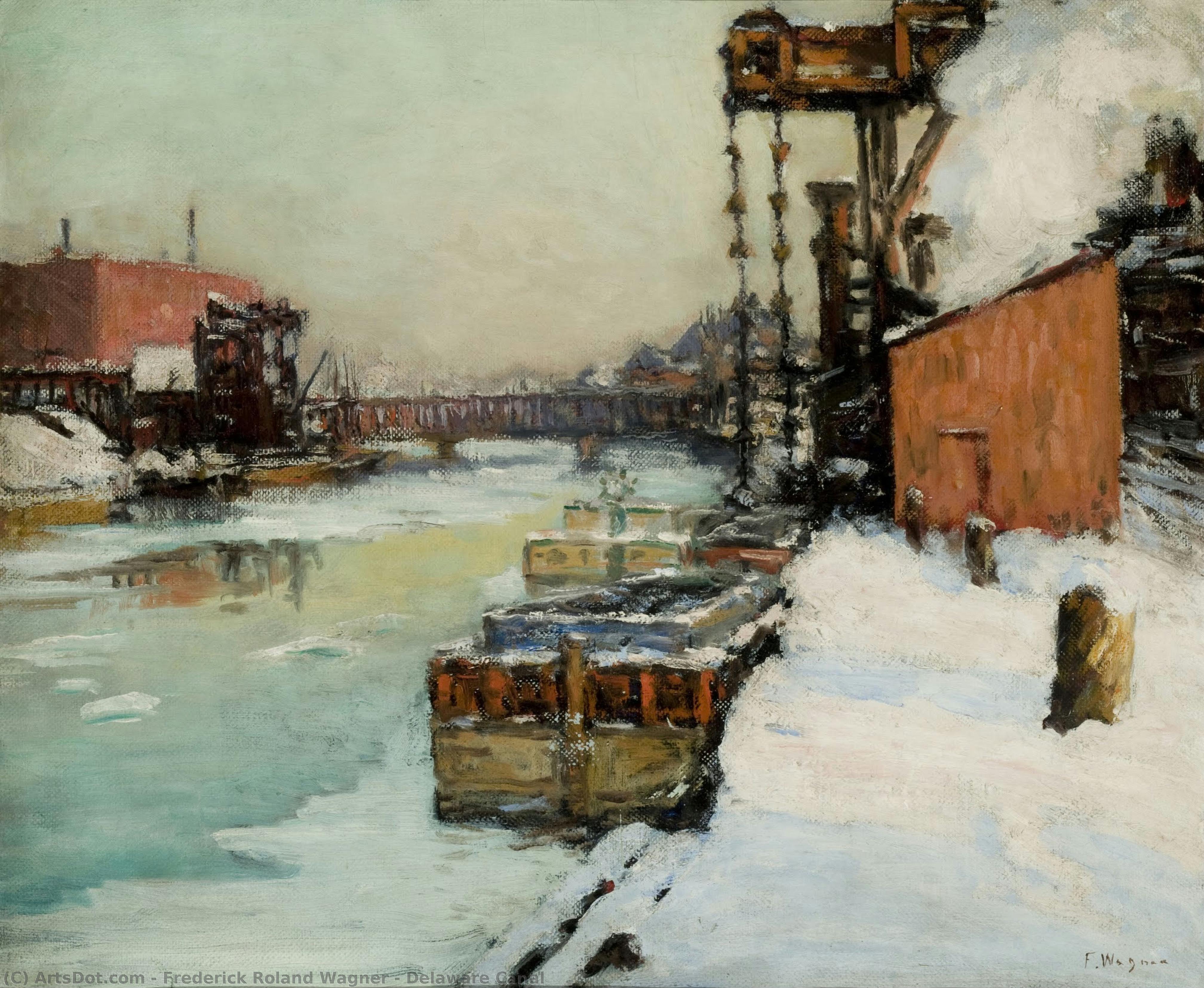 Delaware Canal — Frederick Roland Wagner