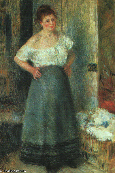 The Laundress, Art Institute Of Chicago — Pjer Ogist Renoar