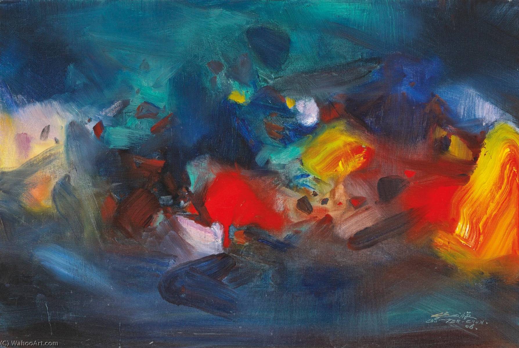 Exaltante Decouverte (exciting Discovery) — Chu Teh-chun