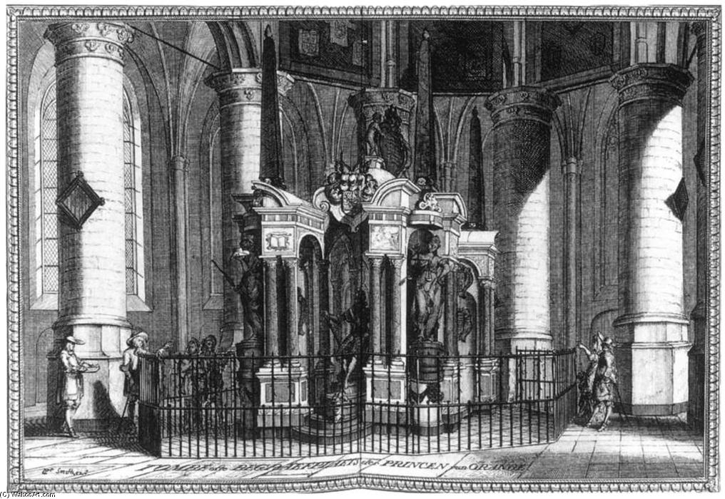 The Tomb Of William The Silent In The Nieuwe Kerk, Delft — Coenraet Decker
