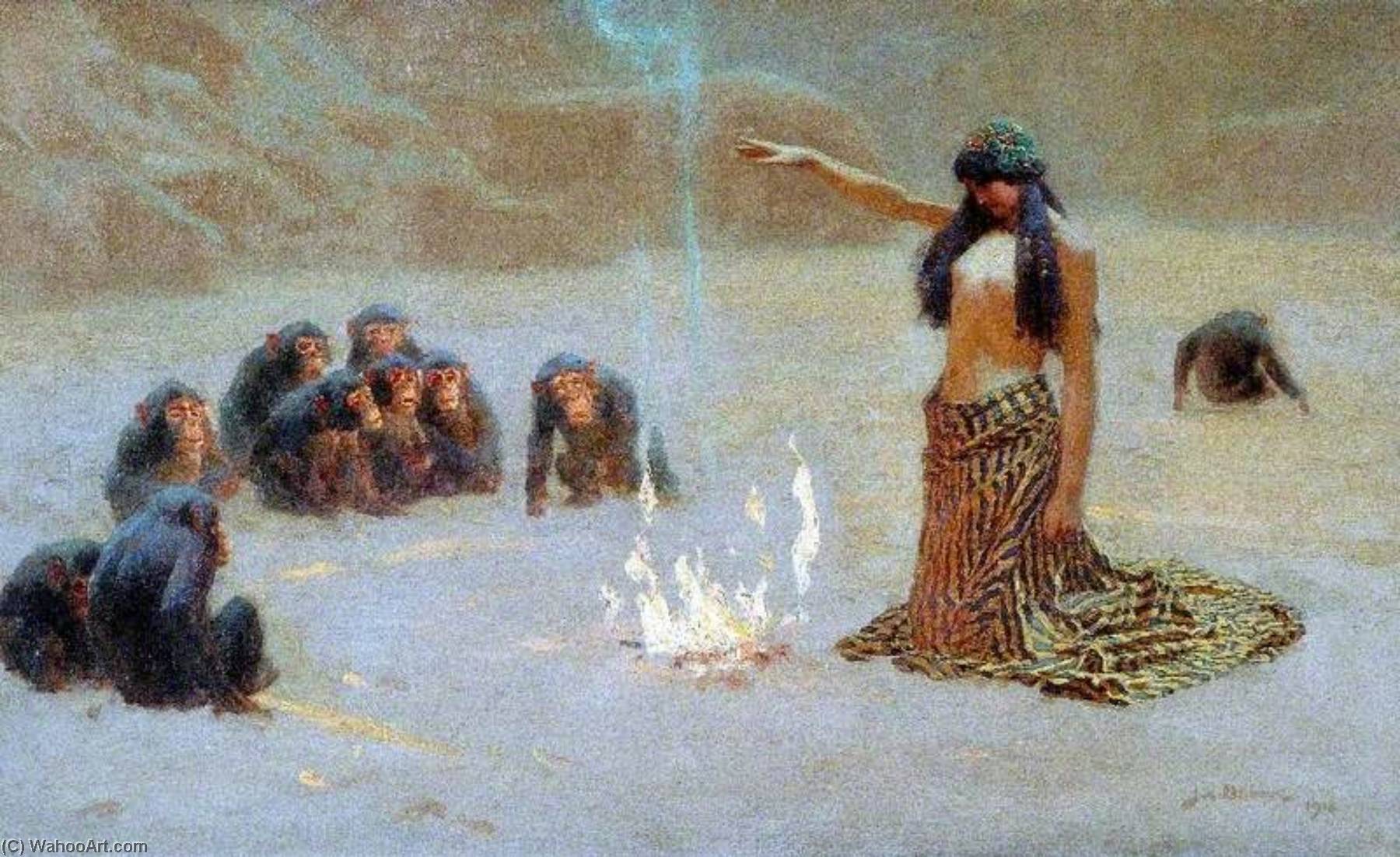 Study For 'the Unknown' — John Charles Dollman