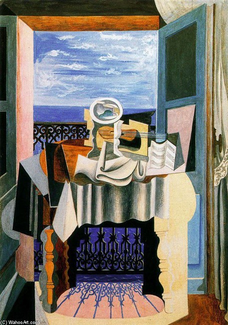 Naturaleza Muerta Delante De Una Ventana — Pablo Picasso