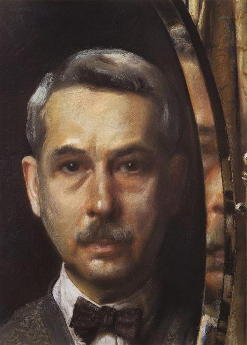 Self-portrait In The Mirror — Konstantin Andreevic Somov