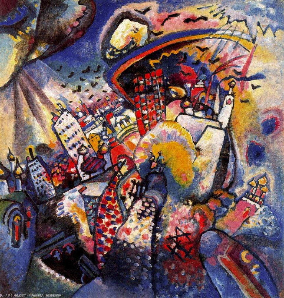 Moscow — Wassily Wassilyevich Kandinsky