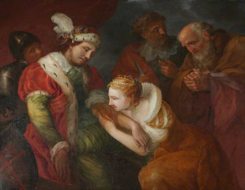 Queen Eleanor Sucking The Poison From The Arm Of Edward I — John Wall