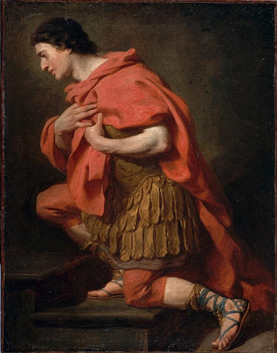Théodose S'agenouillant — Pierre Subleyras