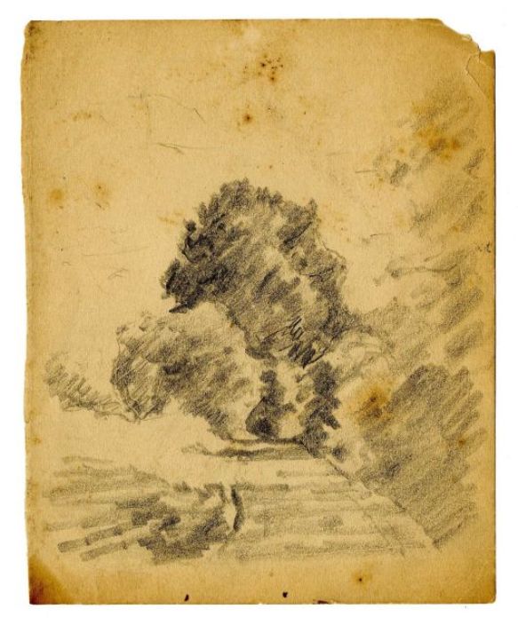 Landscape Sketch 4 — Theodore Clement Steele