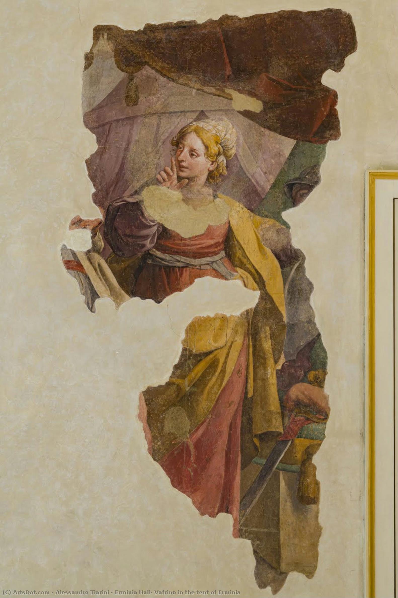 Erminia Hall: Vafrino In The Tent Of Erminia — Alessandro Tiarini