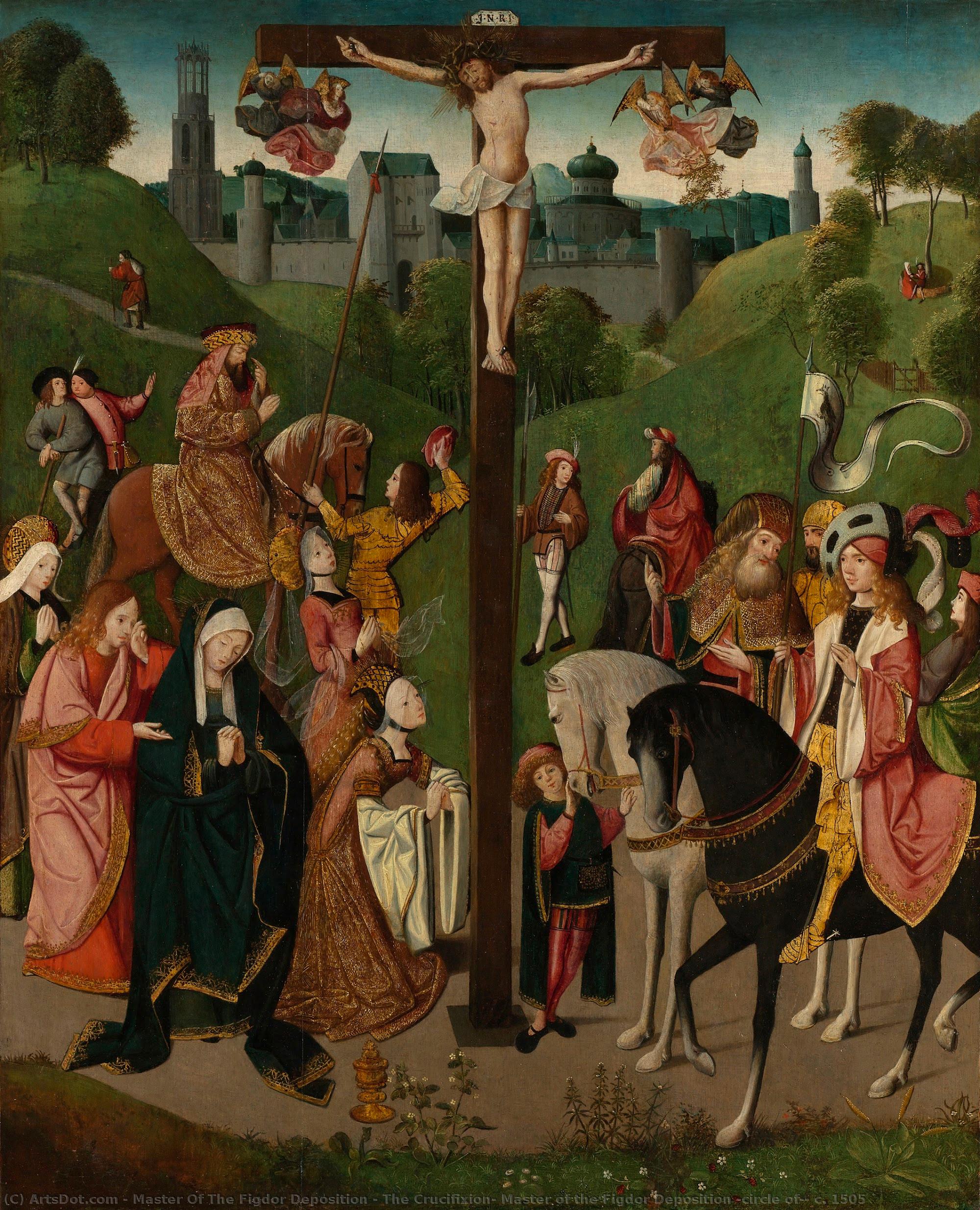 The Crucifixion, Master Of The Figdor Deposition (circle Of), C. 1505 — Master Of The Figdor Deposition