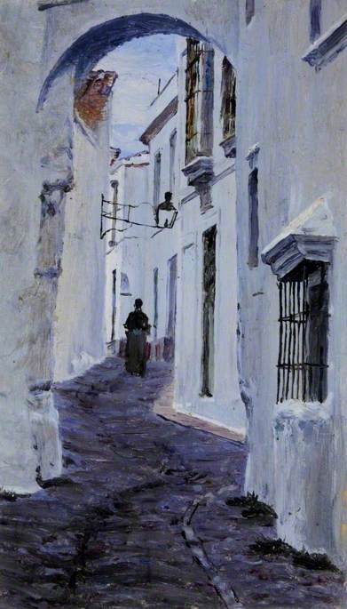 Street Scene — George Sherwood Hunter
