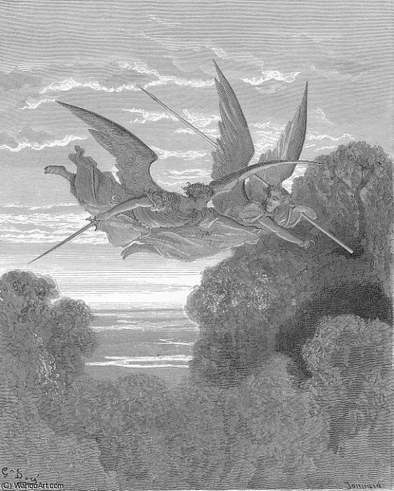 Pl018 These To The Bower Direct In Search Of Whom They Sought — Paul Gustave Doré