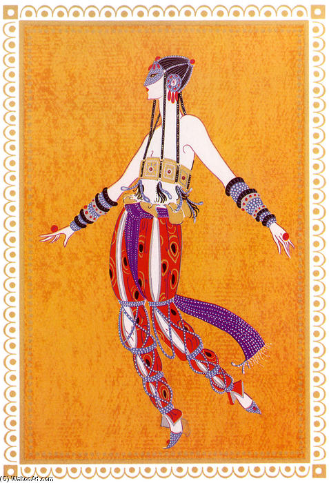 Sheerazade 9 — Erté