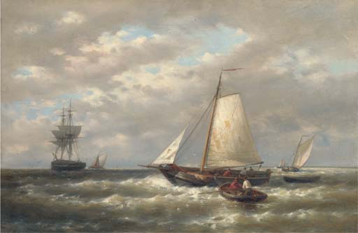 A Stiff Breeze Offshore — Abraham Hulk Senior