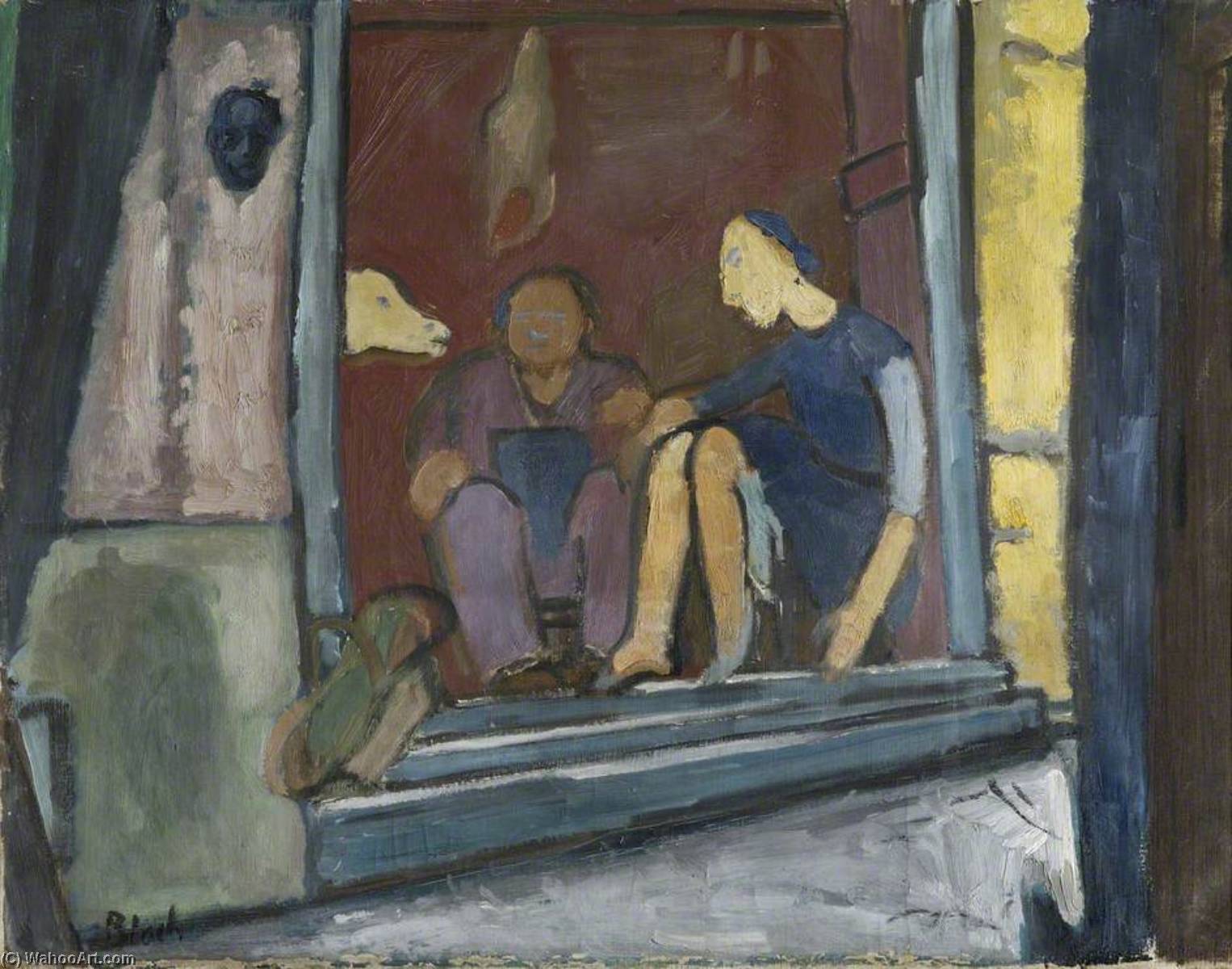 Italian Butcher's Shop — Martin Bloch