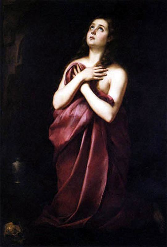 La Magdalena Penitente — Bartolomé Esteban Murillo