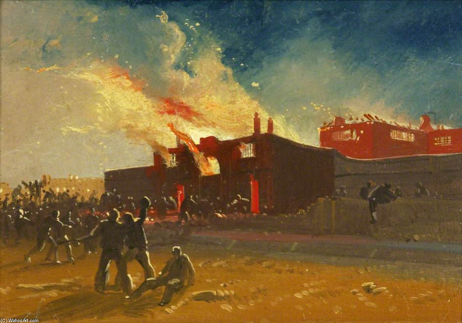 Bristol Riots - The Burning Of Lawford's Gate Prison — Džejms Bejker Pajн