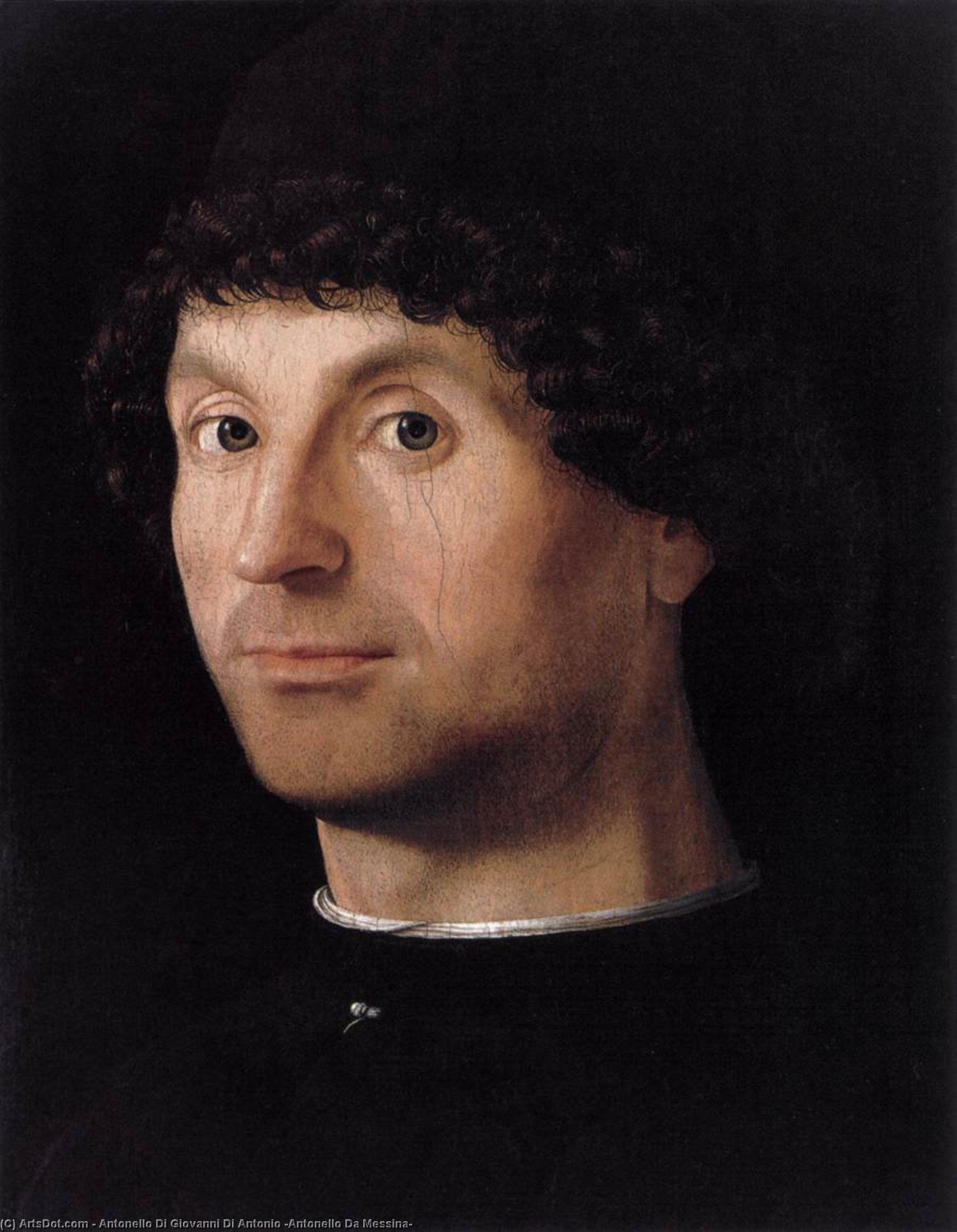 Portrait Of A Man — Antonello Di Giovanni Di Antonio (antonello Da Messina)