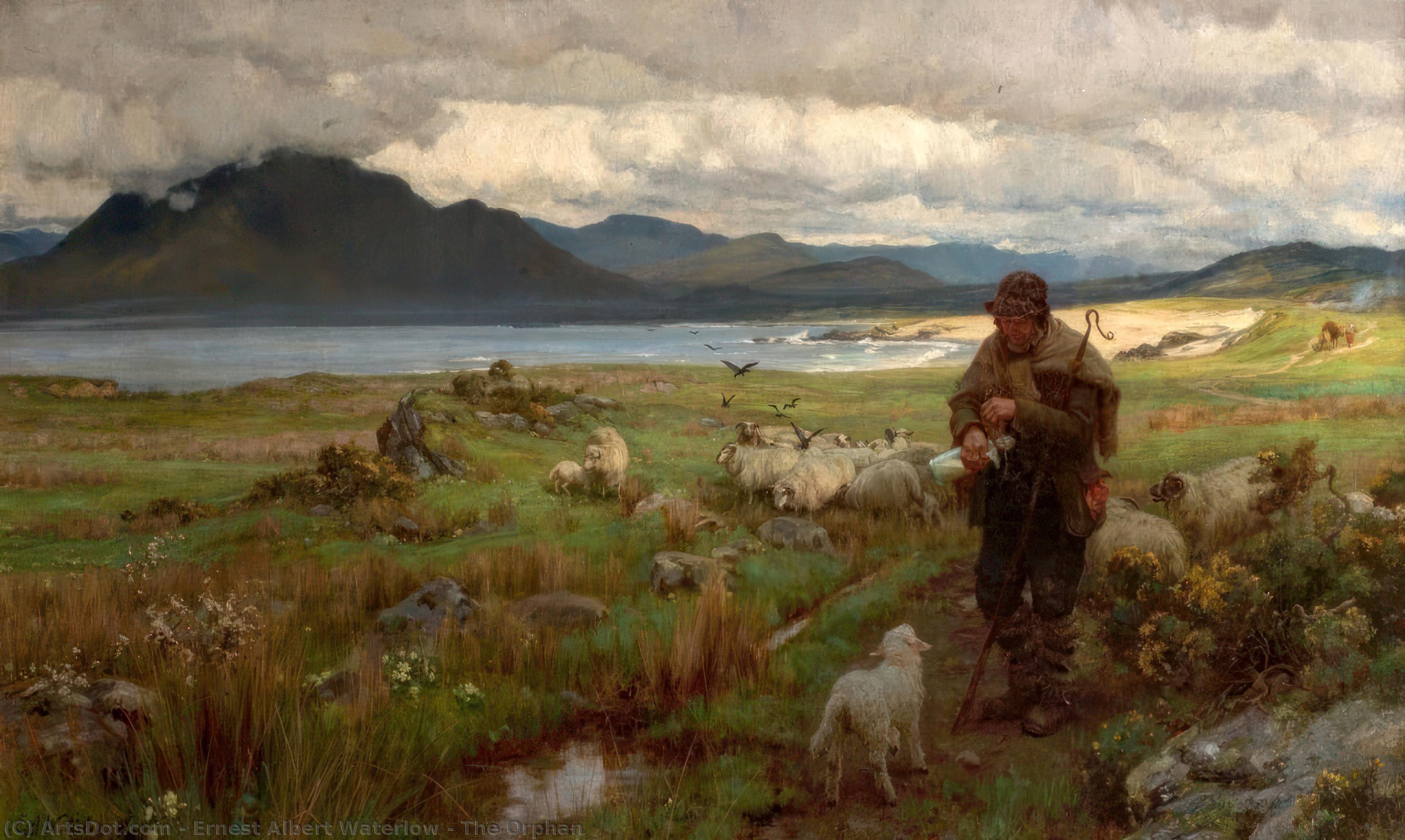 The Orphan — Ernest Albert Waterlow