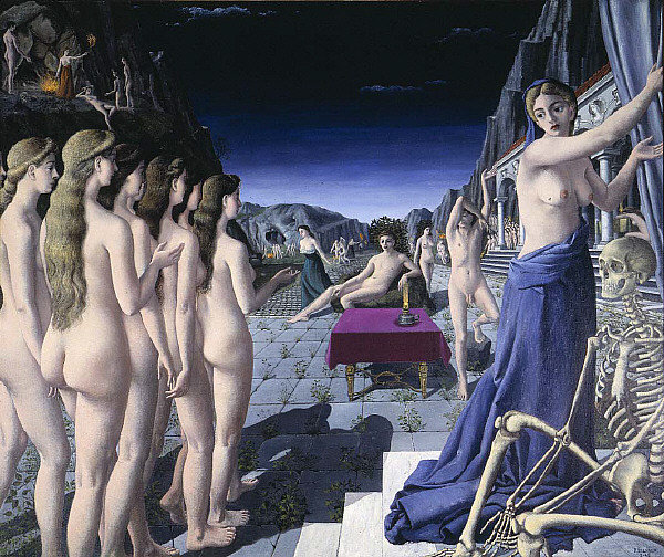 Untitled (6046) — Paul Delvaux