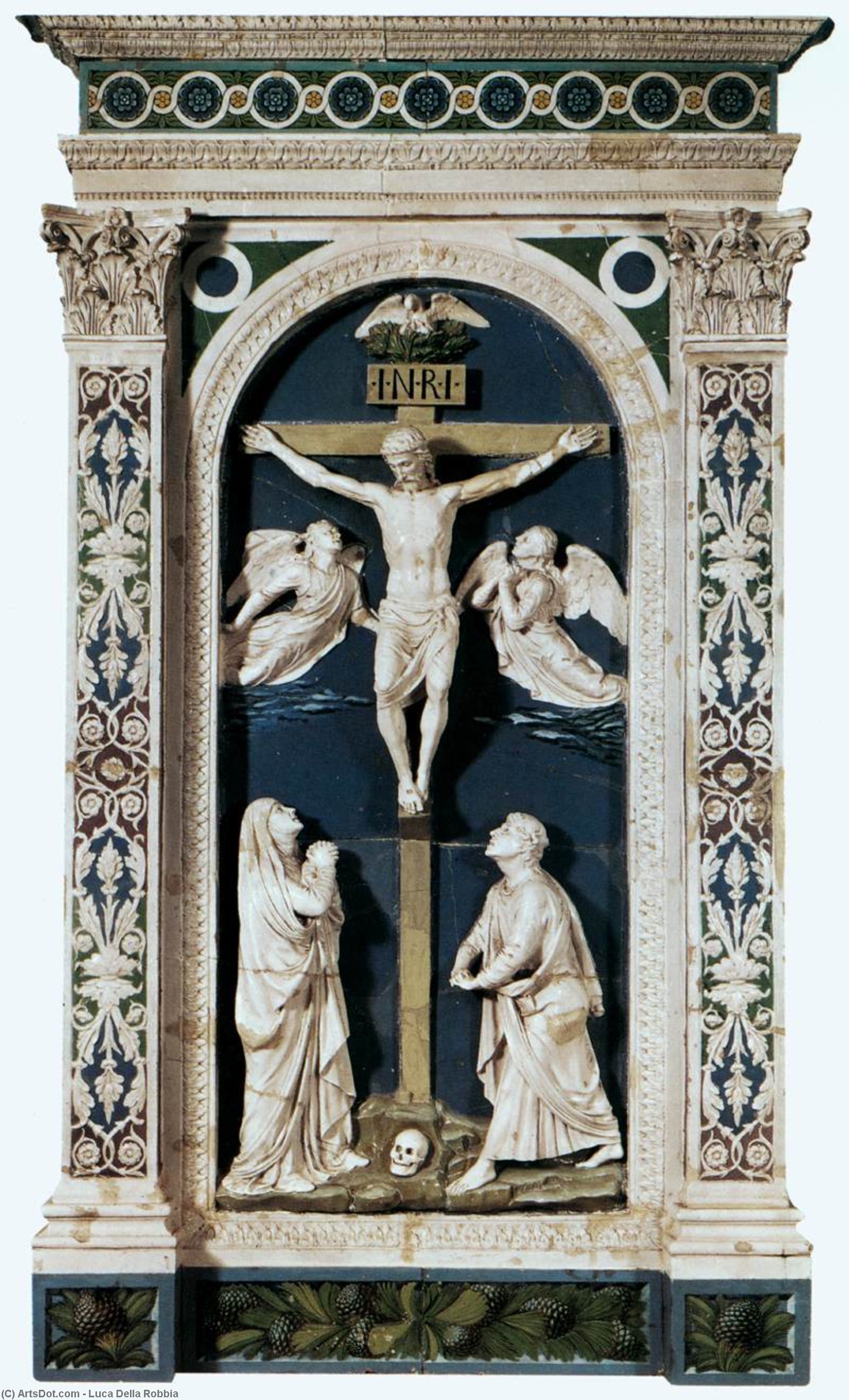 Crucifixion — Лука Делла Роббиа