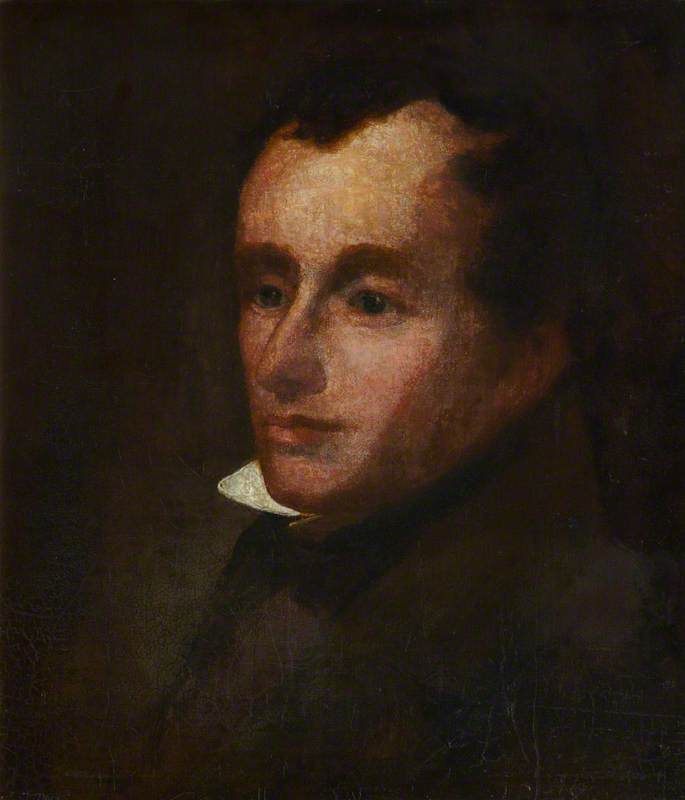 John Zephaniah Bell (1794–1883), Artist, Self Portrait — John Zephaniah Bell