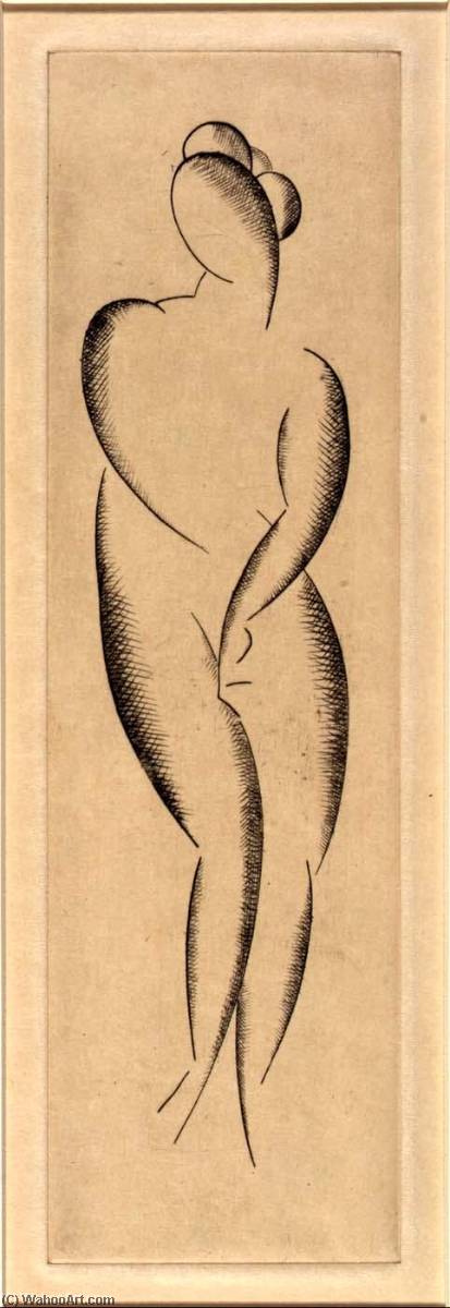 Female Nude, Standing — Elie Nadelman