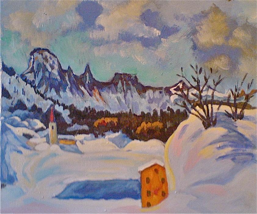 Neve Su Capo Lago — Giovanni Giacometti