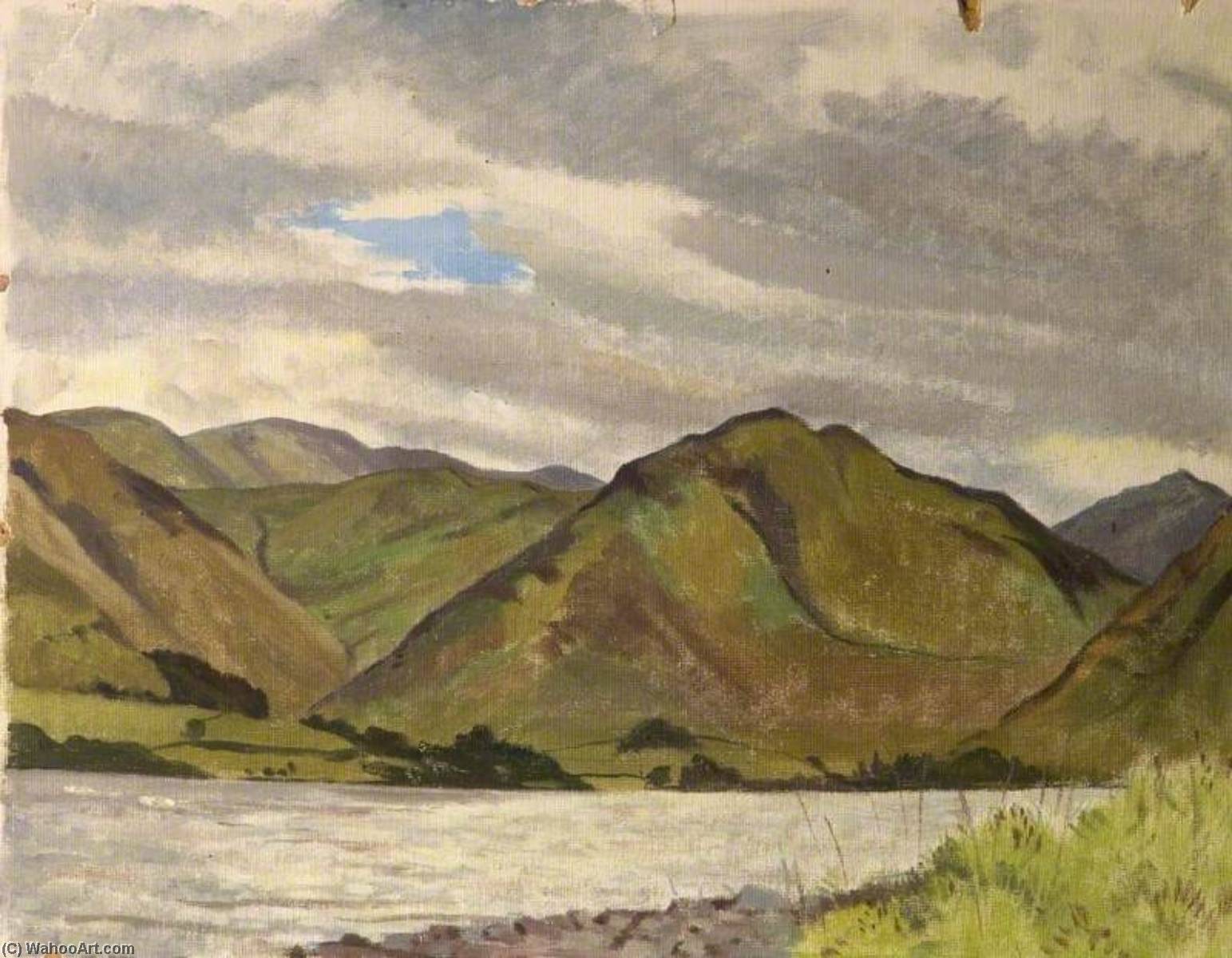 Nabb Hill, Lake District (recto) — Bertha Ridley Bell