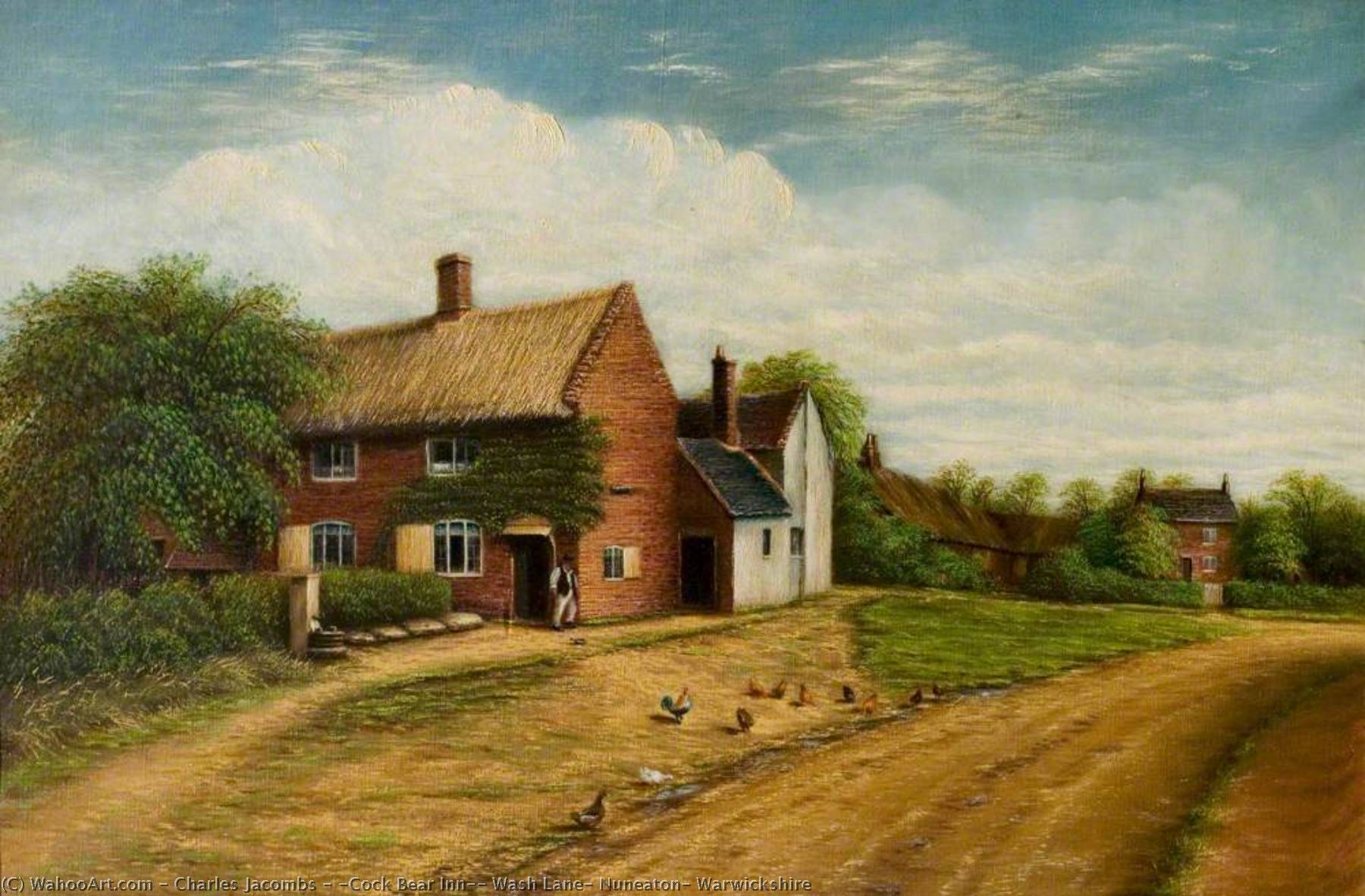 'cock Bear Inn', Wash Lane, Nuneaton, Warwickshire — Charles Jacombs