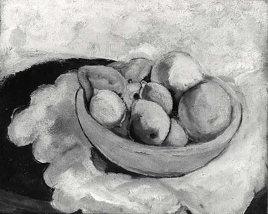 Still Life With Fruit, (painting) — Alfred Henry Maurer