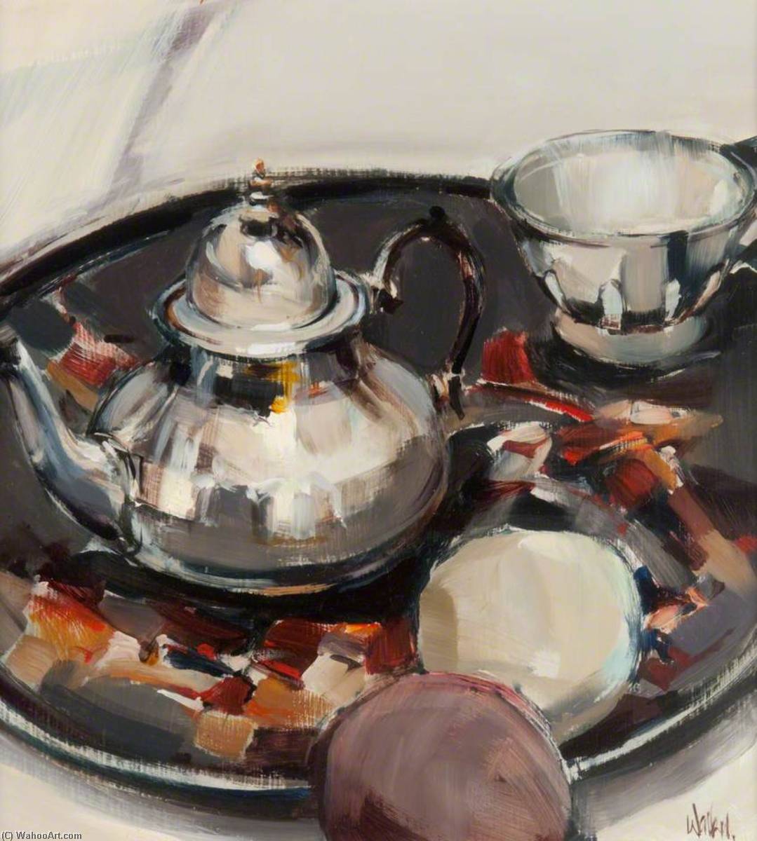 Silver Teapot — Etel Voker