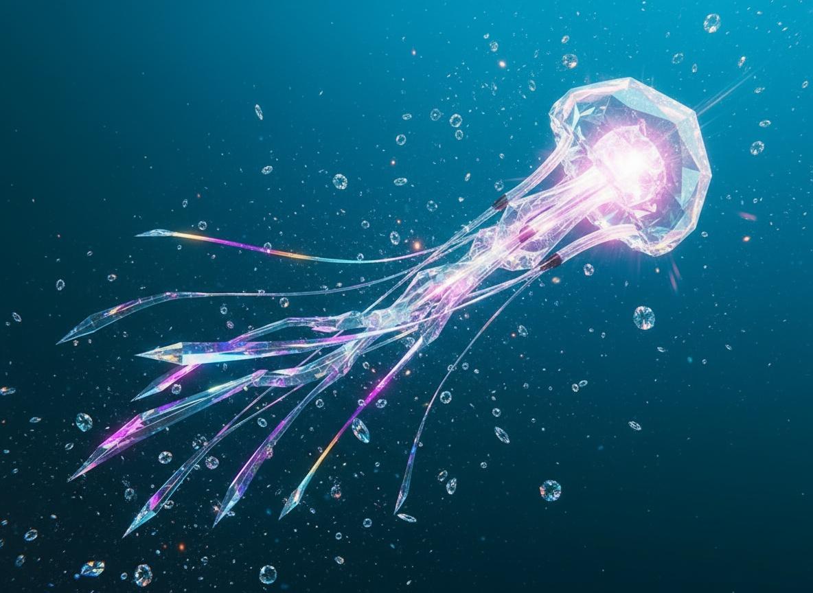 Luminescence Of The Prismatic Medusa — Hélène Dubois