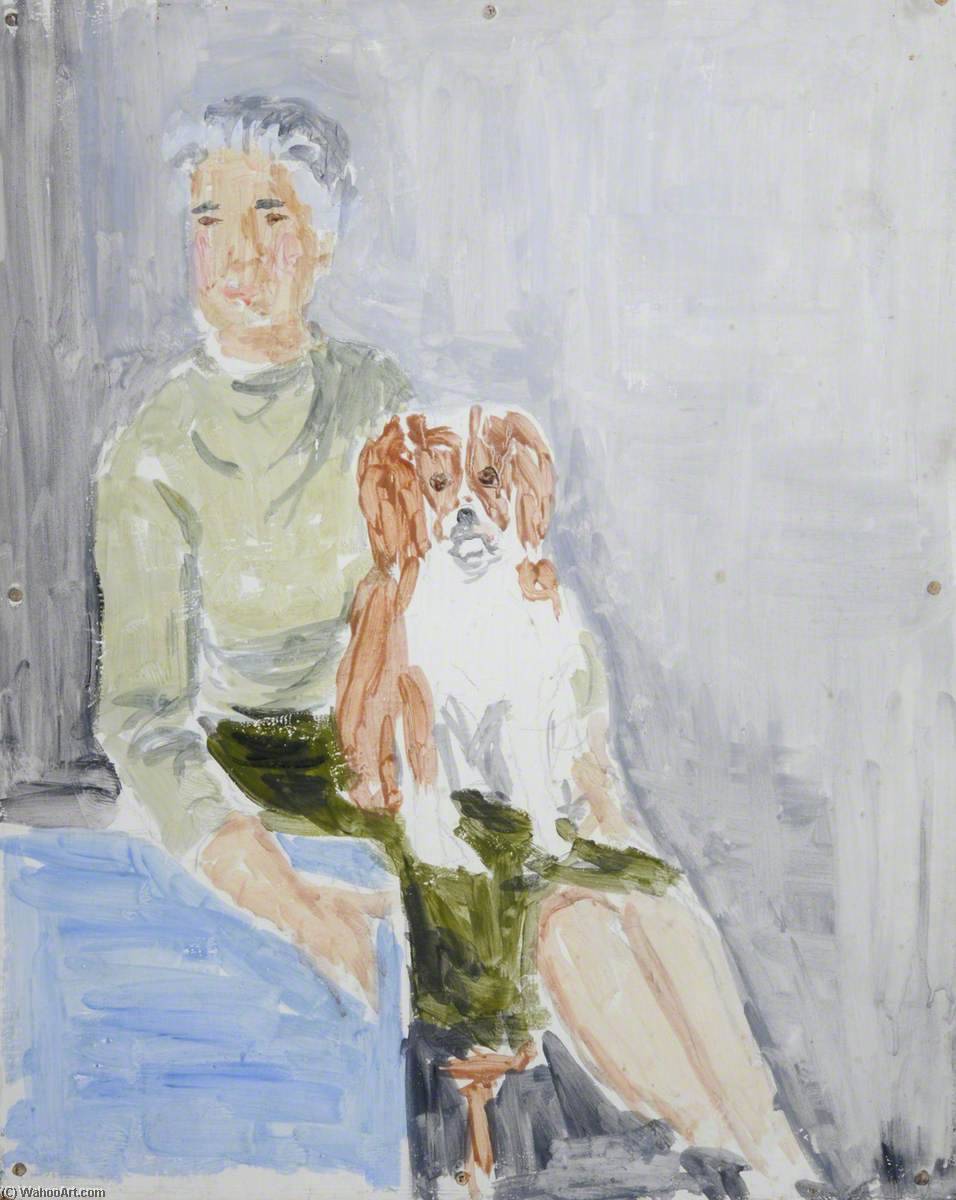 Woman And Dog — Rosamund Ross