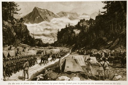 On The Way To Monte Nero — Amédée Forestier