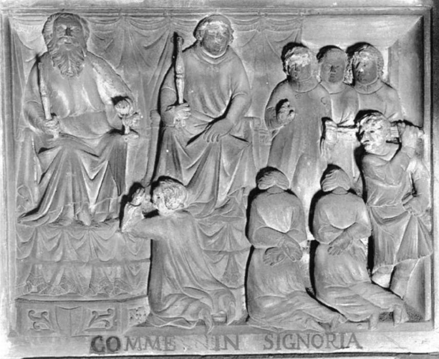 Monument To Bishop Guido Tarlati (detail) — Agostino Di Giovanni