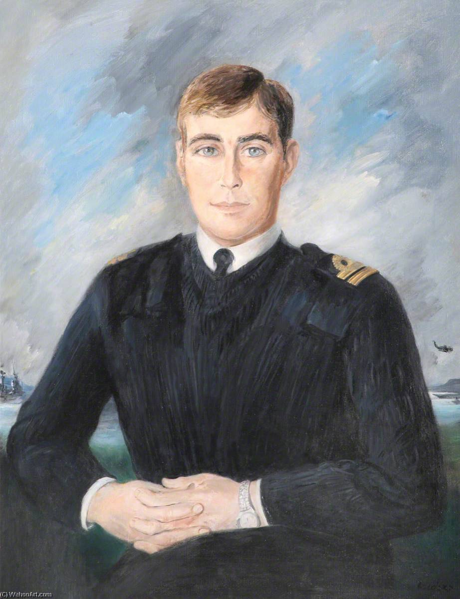 Falklands Portraits Hrh Prince Andrew (b.1960) — Caroline Hobart