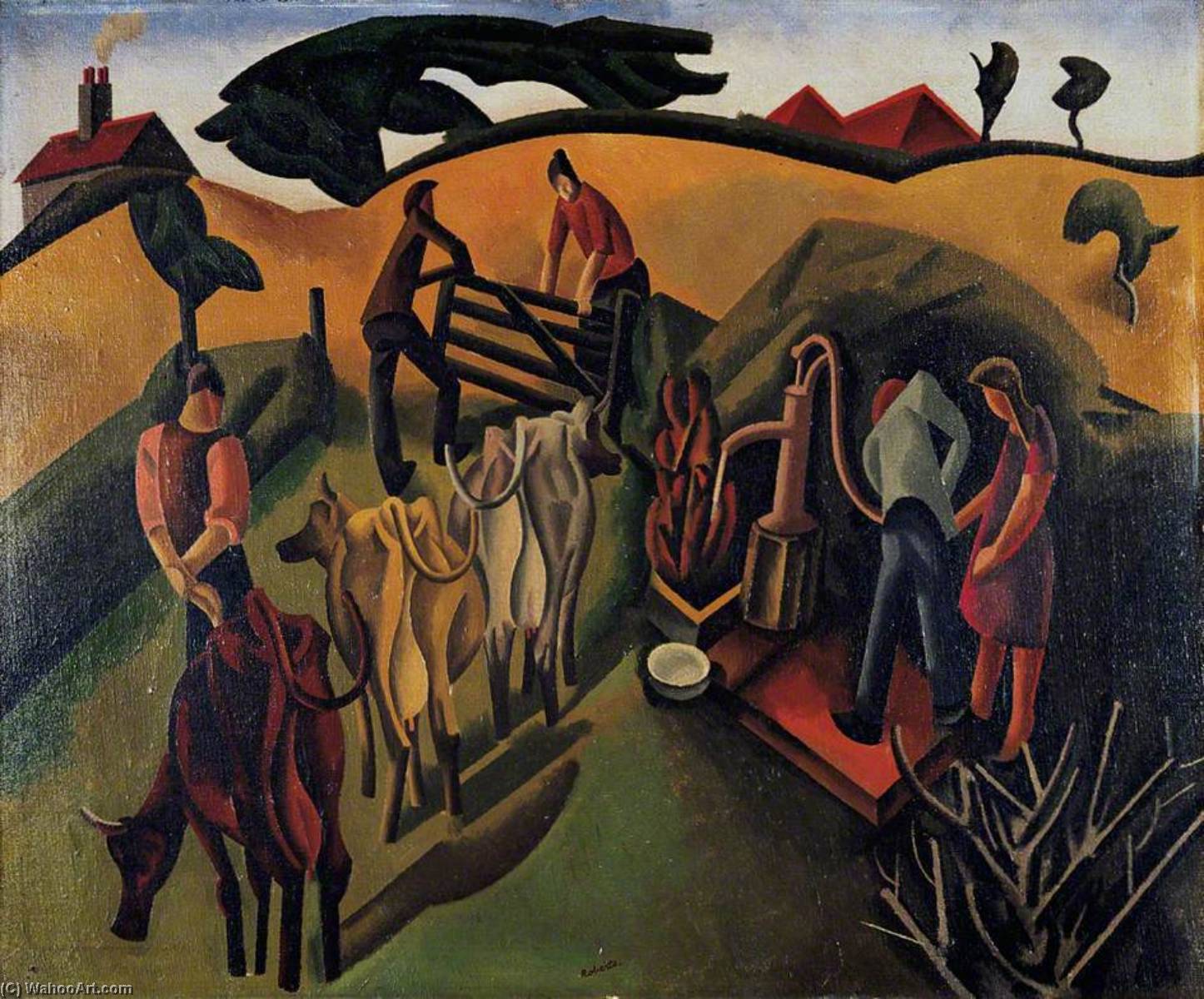 The Farm (country Scene) — William Patrick Roberts