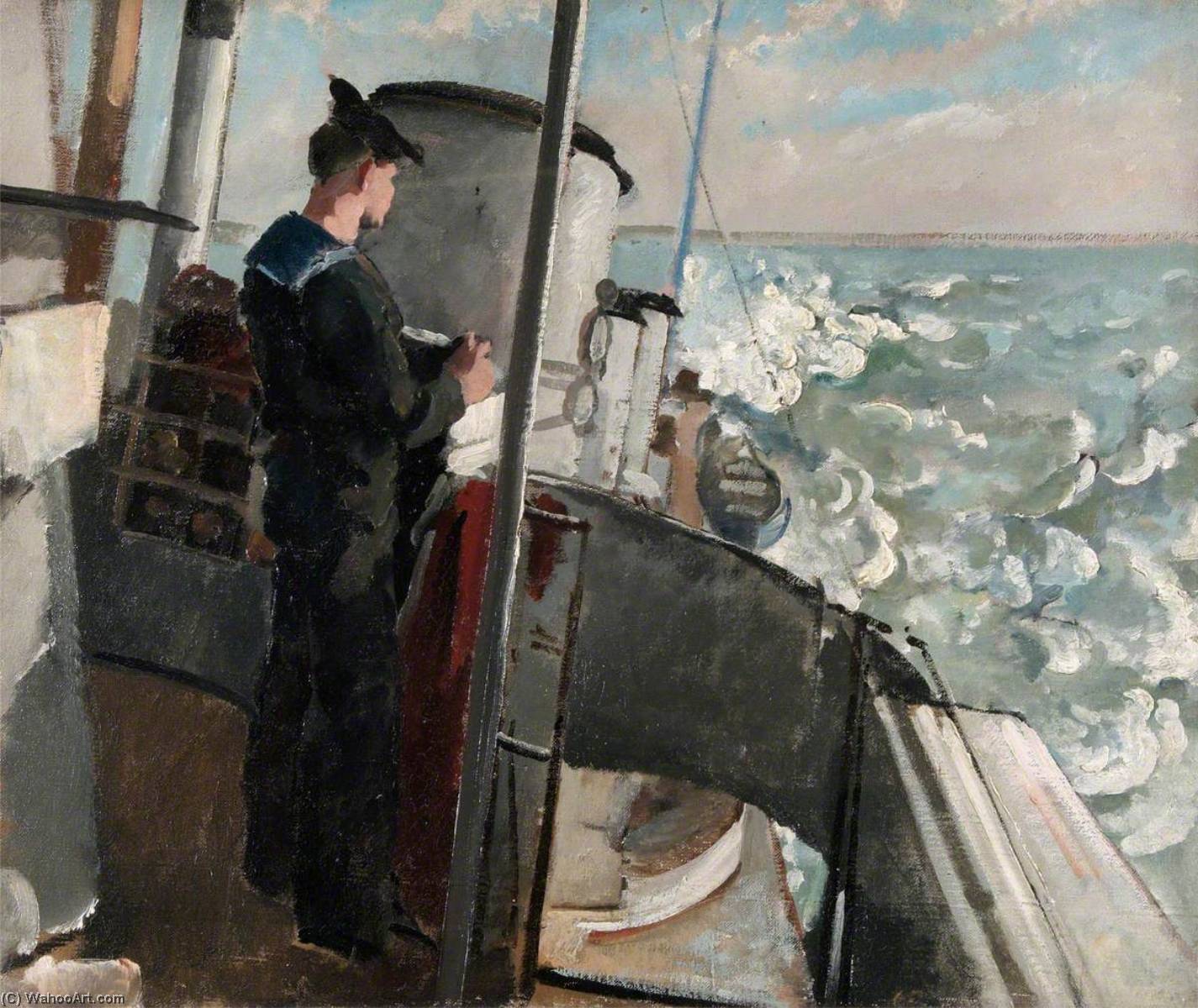 Sailor On The Bridge — Philip Connard