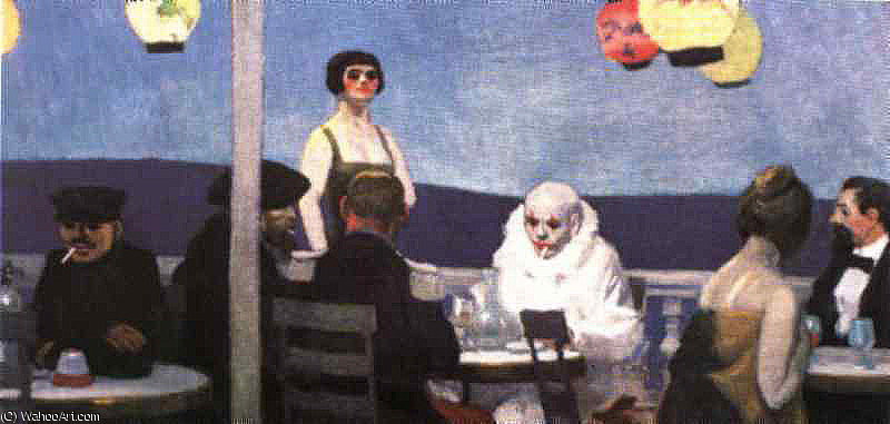Soir Bleu, Whitney Museum Of American Art, New — Edward Hopper